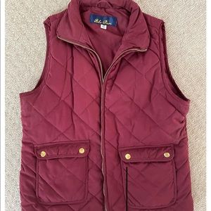 Francesca’s Maroon Vest
